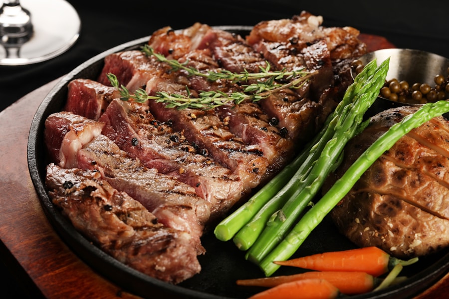 Steak van de chef